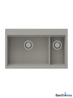 Granitna sudopera MAGDALENA 76x48cm Tamno bež ugradna