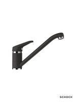 Baterija za sudoperu Shock Cosmo crna granitna