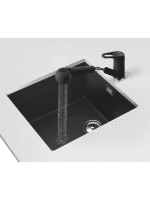 Baterija sa izvlačnim tušem Shock Cosmo crna granitna 2