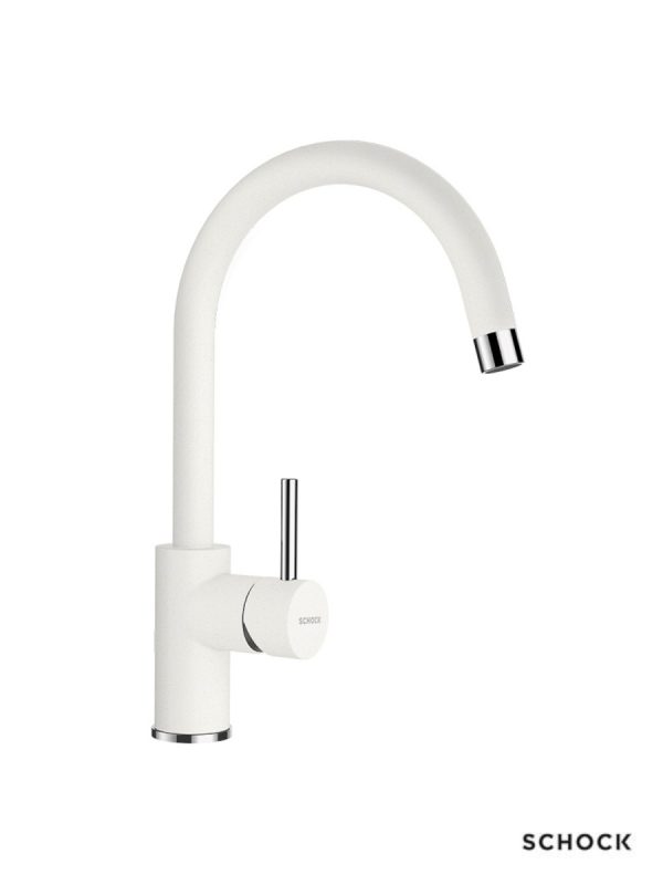 Baterija za sudoperu Schock Plutos bela