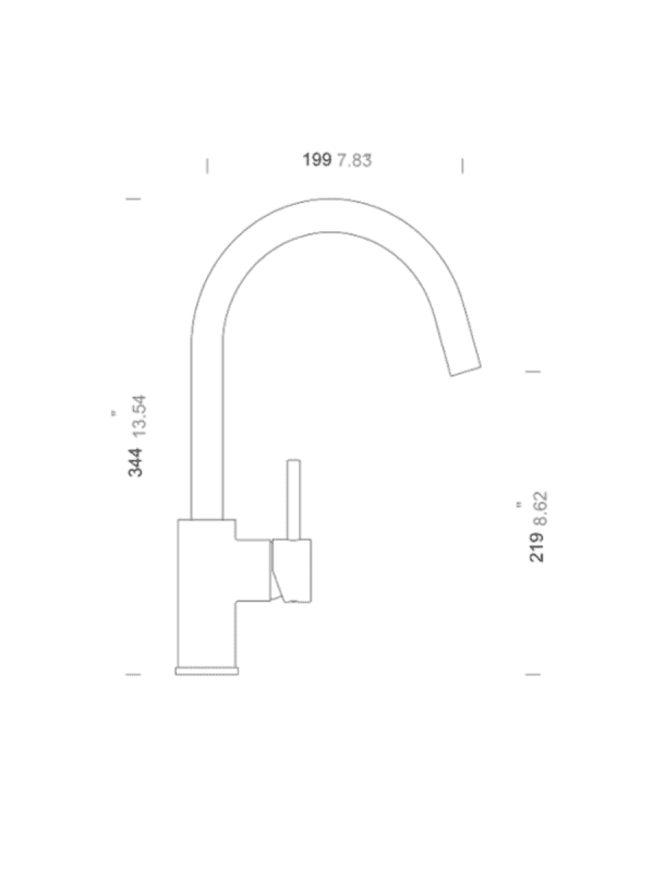 Baterija za sudoperu Schock Plutos bela 1