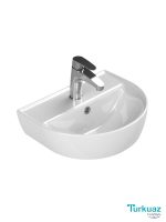 Lavabo Bella 55x45cm Turkuaz 3300U
