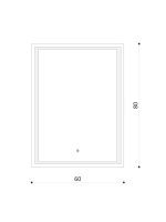 Led ogledalo sa odmagljivanjem Bella 60x80cm-3