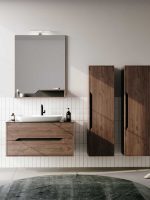 Ogledalo sa policom Galia 60x100cm Quartz K-Jo-3