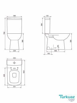 Monoblok Duru baltik Turkuaz 28800pw -2