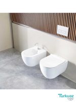 Wc šolja City Turkuaz Rimless 19100w-4