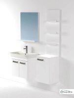 Lavabo sa ormarićem PinoArt Neon 60cm bela-3