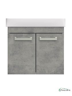 Lavabo sa ormarićem PinoArt Neon 60cm beton