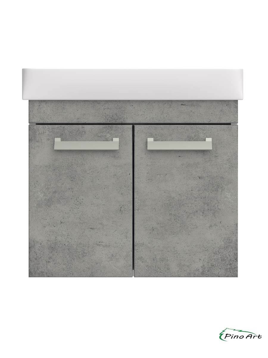 Lavabo sa ormarićem PinoArt Neon 60cm beton Lavabo sa ormarićem PinoArt Neon 60cm beton