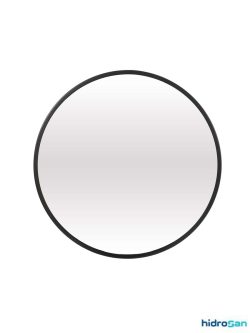 Ogledalo sa crnim ramom ø60cm Hidro