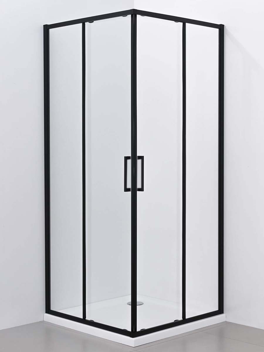 Tuš kabina crna Stripe 5006B 80x80cm Tuš kabina crna Stripe 5006B 80x80cm
