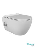 Wc šolja City Turkuaz Rimless 13010738 bide topla-hladna