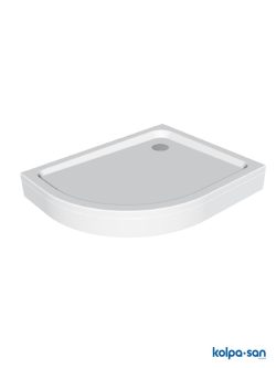 Kolpa-san tuš kada Malur-l 100x80cm obloga