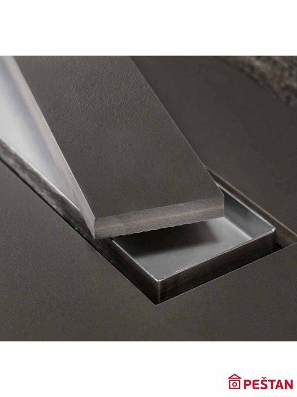 Tuš kanalica Confluo Frameless Line 750 Peštan-7