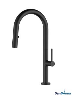 Slavina za sudoperu Sandonna tuš Charlotte crna