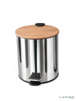 Kanta za otpatke Natural wood hrom 5L