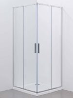 Tuš kabina Stripe 80x80x195cm Silver 6mm