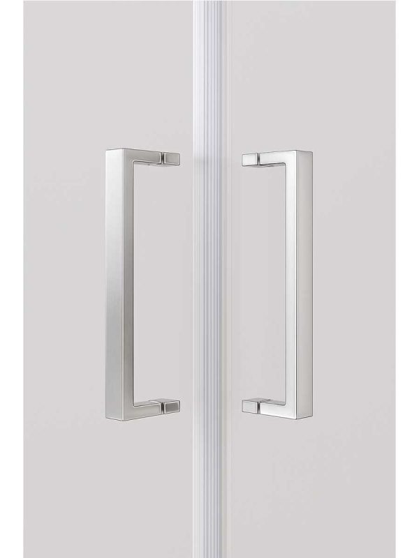 Tuš kabina Stripe 80x80x195cm Silver 6mm-4