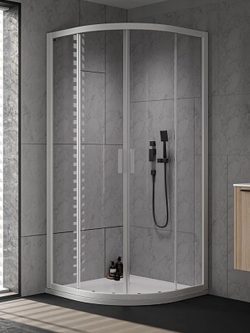 Tuš kabina KolpaSan Venus Bela R100x200cm 6mm