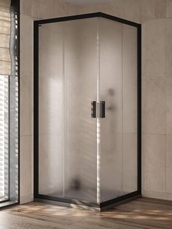 Tuš kabina KolpaSan Venus 80x80x200cm Crna Činčila 6mm
