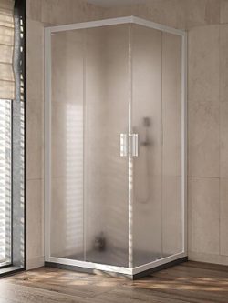 Tuš kabina KolpaSan Venus 90x90x200cm Bela Činčila 6mm