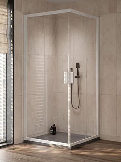 Tuš kabina KolpaSan Venus 90x90x200cm Bela 6mm