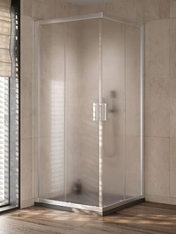 Tuš kabina KolpaSan Venus 90x90x200cm Srebrna Činčila 6mm