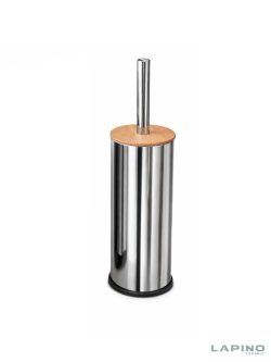 WC četka Natural wood hrom Lapino