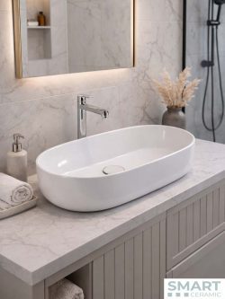 Lavabo nadgradni Ovails 70x35cm Smart Ceramic-2