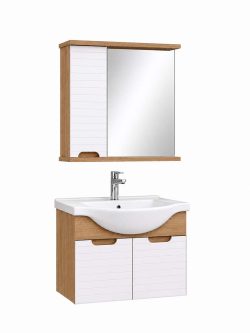 Kupatilski ormarići set Roma drvo Ket konzola 65cm
