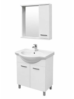 Kupatilski ormarići set Economic bela Ket 55cm