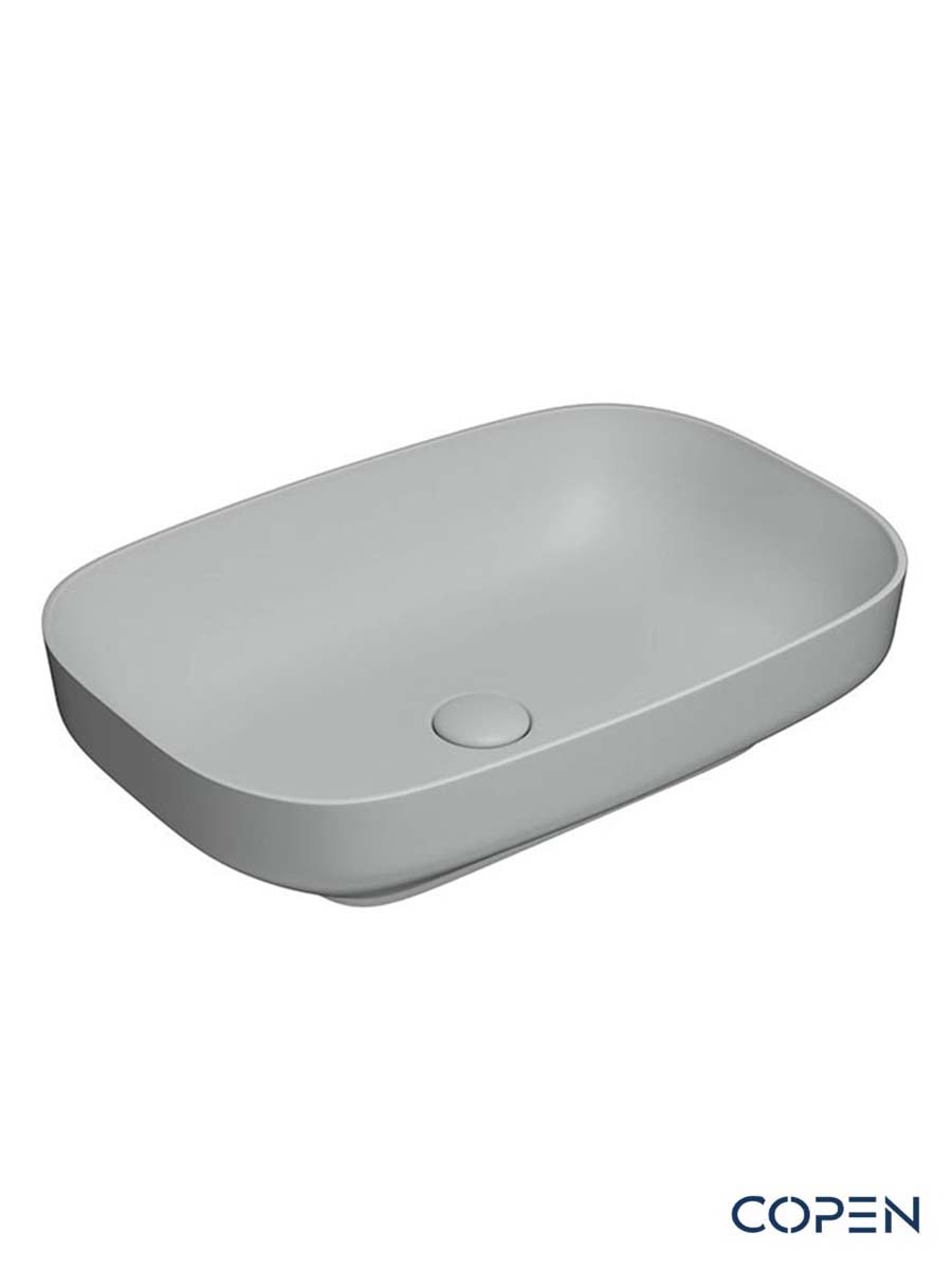 Lavabo nadgradni 58.5x38cm Copen C-15-210MG siva Lavabo nadgradni 58.5x38cm Copen C-15-210MG siva