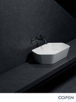 Lavabo nadgradni 61x36cm Copen C-15-217W bela mat-2