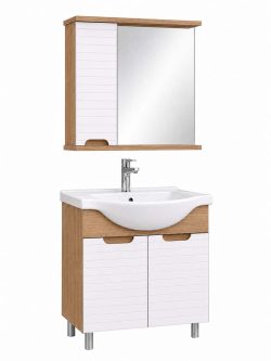 Kupatilski ormarići set Roma drvo Ket 65cm-2