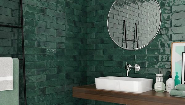 Pločica Harlequin Green 7x28 Balkania Ceramics-2