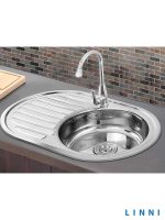 Ugradna sudopera Linni 7750D Inox 77x55cm-2