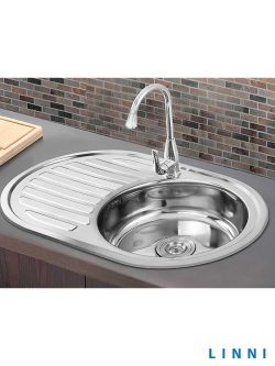 Ugradna sudopera Linni 7750D Inox 77x55cm-2