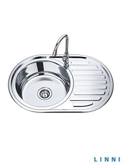 Ugradna sudopera Linni 7750L Inox 77x55cm