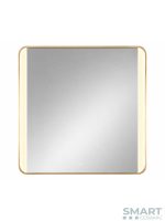 Led ogledalo zlatan ram Lana 60x60cm -2