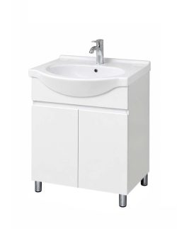 Lavabo sa ormarićem 57x85cm Byana bela Ket