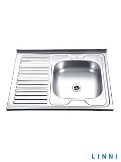 Ugradna sudopera Linni 8060 A/D Inox 80x60cm