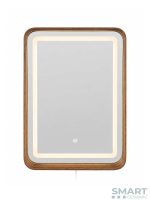 Led ogledalo touch Amelia 50x70cm drvo ram-2