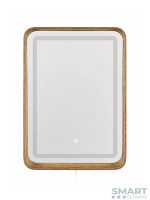 Led ogledalo touch Amelia 50x70cm drvo ram