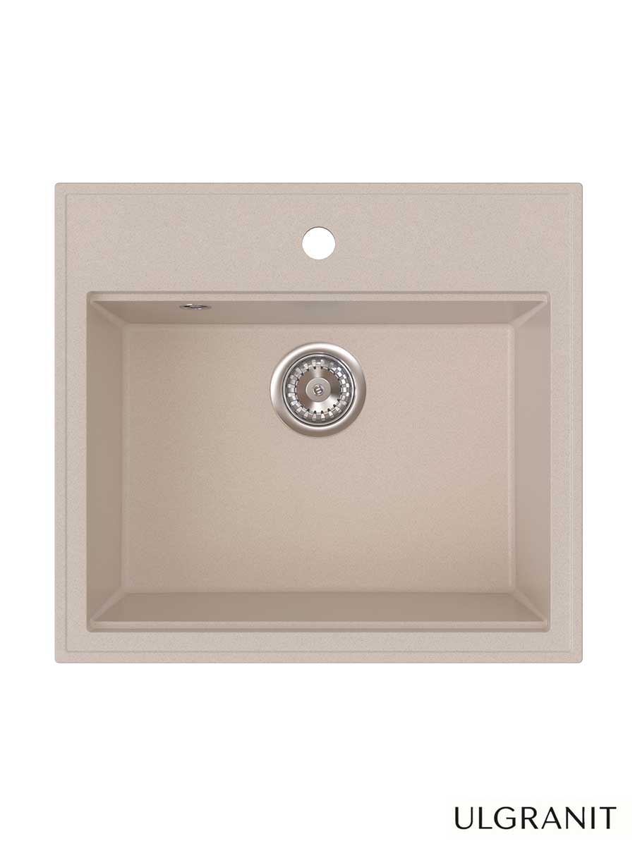 Granitna sudopera Ulgranit 56x51cm Bež ULG560 Granitna sudopera Ulgranit 56x51cm Bež ULG560