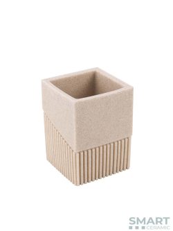 Držač četkica Bež Smart Ceramic BPO-4992C