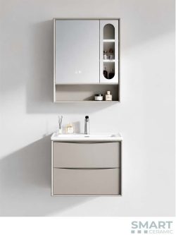 Lavabo sa ormarićem Luna 60cm PVC Smart Ceramic-2