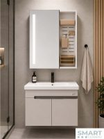 Lavabo sa ormarićem Mira 60cm PVC Smart Ceramic-2