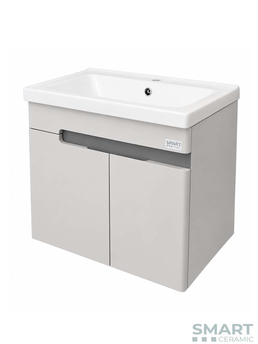 Lavabo sa ormarićem Mira 60cm PVC Smart Ceramic Lavabo sa ormarićem Mira 60cm PVC Smart Ceramic