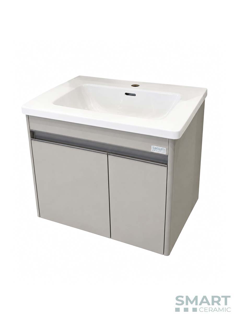Lavabo sa ormarićem Vela 60cm PVC Smart Ceramic Lavabo sa ormarićem Vela 60cm PVC Smart Ceramic
