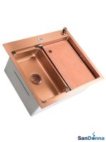 Inox sudopera HD6050R Koper komplet SanDonna